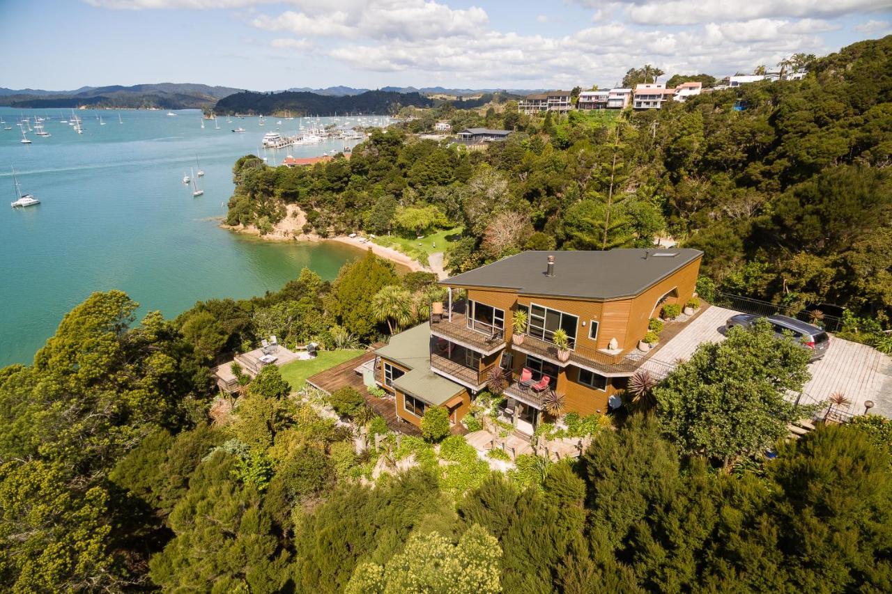 Villa Cliff Edge By The Sea Paihia Exterior foto